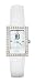 Detroit Tigers Ladies Allure Watch White Leather Strap