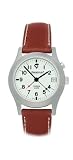 Momentum Pathfinder Women's Alarm Brown Leather Watch #1M-SP51W3