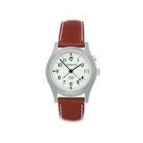 Momentum Pathfinder Ladies Alarm Brown Leather Watch #1M-SP51W3 by Momentum