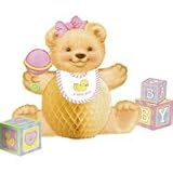 Sweet Bear Pink Baby Shower/Party Decoration - Centerpiece