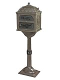 Classic Mailbox - Metallic Bronze Verde Brass