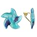 Price Comparison : Antica Murrina Tosca - Turquoise Murano Glass Starfish Clip-on Earrings