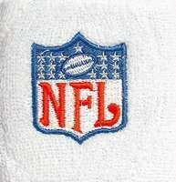 Wristband Embroidered with NFL Logo (Price for SINGLE PIECE)