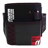 （まとめ）電工ポケット WAIST GEAR 【腰袋ワイド×2セット】 レッド（赤） マーベル MDP-90ARL スポーツ レジャー DIY 工具 工具ポーチ [並行輸入品]