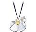 Swarovski Crystal Rocking Horse Ornament-Gold Plated