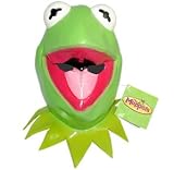 Rubie's Costume Co Men's The Muppets Deluxe Adult Kermit Overhead Latex Mask, Green, One Size