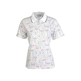 Misses Coral Bay Golf Golf Club Print Polo by Coral Bay