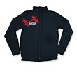 BEFORE TODAY - Scissor Bird - Black Zip Up Jogger Fleece