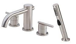 Danze D305758BN Parma Roman Tub Faucet with Soft Touch Personal Shower, Brushed Nickel