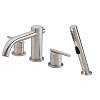 Danze D305758BN Parma Roman Tub Faucet with Soft Touch Personal Shower, Brushed Nickel