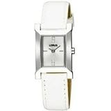 Lorus Ladies White Strap Watch RRW77CX9