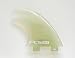 Sporting Goods : PG3 Fiber Glass Clear Tint Tri Fin Set
