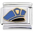 Police Hat Italian Charm