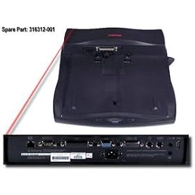 Compaq Convenience Base II Ethernet - Port replicator - LAN EN, Fast EN by Compaq