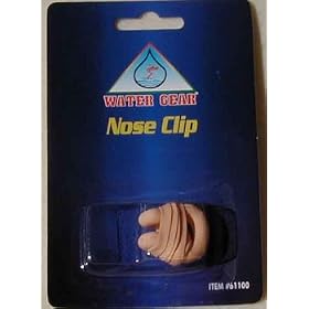 Water Gear Nose Clip with elastic headband