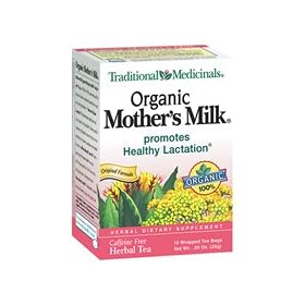Organic Mother's Milk by Traditional Medicinals Box of 16 Bags