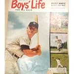 Boy's Life Magazine August 1959 featuring Mickey Mantle on cover book cover