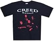 CREED - Red Faces 2010 Tour - Black T-shirt