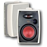 NXG Technology NX-PRO600W 6.5 125-Watt 2-Way Outdoor Weather Resistant Speakers (pair) - White