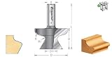 Timberline 480-20 Carbide Tipped Finger Grip 1/4 x 3/16 Radius x 2 Inch Dia x 1-1/4 Cut Height x 1/2