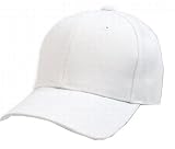 Blank Fitted Curved Cap Hat (More Colors Available)