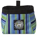 Planet Dog Large Travel Food and Water Bowl, Blue Stripe