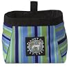 Planet Dog Large Travel Food and Water Bowl, Blue Stripe
