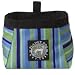Planet Dog Large Travel Food and Water Bowl, Blue Stripe