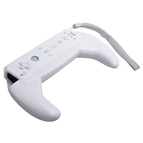 Click here to buy Controller Handle for Nintendo Wii Remote Control by Generic.