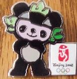 Beijing 2008 Olympics Jingjing Mascot Pin