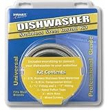 Smart Choice 5305516519 / B5305516519 6 ft Stainless-Steel Dishwasher Installation Kit