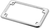 Slim Rim Chrome Motorcycle License Plate Frame