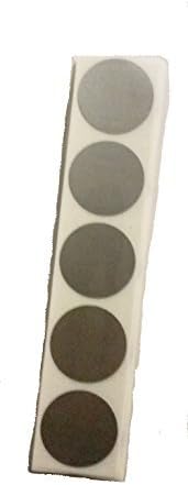 Silver 1 Circle Scratch-off Stickers, pack of 100 by EasyScratchoffs