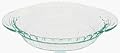 Pyrex Grip-Rite 9 1/2 Inch Pie Plate, Clear