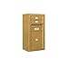 Salsbury Industries 3809S-02GFP Surface Mounted Horizontal Mailbox, Gold
