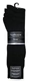 Van Heusen Premium Quality 4 Pairs Dress Socks Pack. One Pindot design and Three Plain Black Pairs