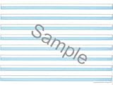 Brightlines Paper Blue Regular 1/2 8-lines per page (3 tablets)