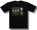 DISTURBED - Midnight - Black Glow In The Dark T-shirt