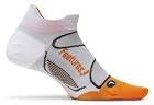 Feetures Elite Ultra Light Cushion No Show Tab Sock White/Orange L none