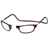 CliC Adjustable Front Connect Reader, 2.00 Strength, Tortoise Frame