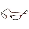 CliC Adjustable Front Connect Reader, 2.00 Strength, Tortoise Frame