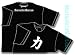 Martial Arts Chinese Calligraphy T-shirt - Power (Black T-shrit) - S, M, L, and XL