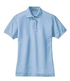 Port Authority - Ladies Pique Knit Sport Shirt Light Blue1X