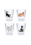 Tervis Tumblers - Cats - Assorted - 12 oz Tumbler - set of 4 - B000Z4EUKM