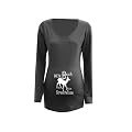 Trend Mama Schwangerschaftsmode Langarmshirt " Streichelzoo"