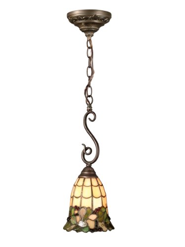 Reviews Dale Tiffany Th70515 Tiffany Grape Mini Pendant Light