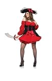 Sexy Vixen Pirate Wench Plus Size Costume 3X/4X