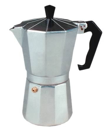 Cucina Pro 270-03 Aluminum Stovetop Espresso 3 Cup