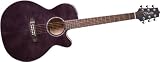 Takamine G Series EG440CSTCY NEX Acoustic Electric Guitar, Transparent Black
