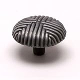 1 1/2'' Dia Antique Pewter Knob